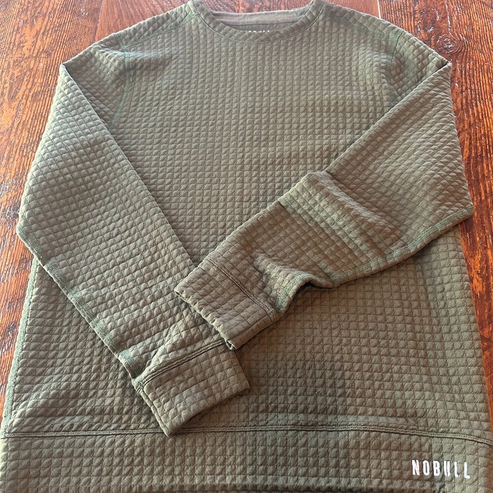 NOBULL Waffle Long Sleeve Top – Men’s Large